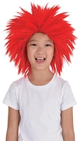 Red Crazy Wig