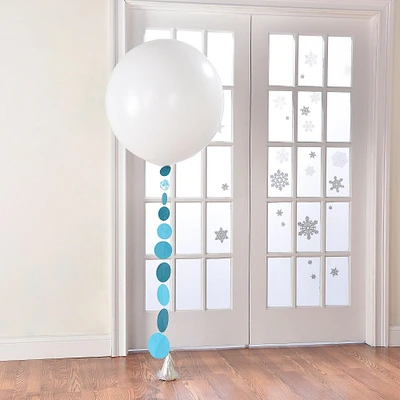 4ct, 24in, Caribbean Blue Balloons