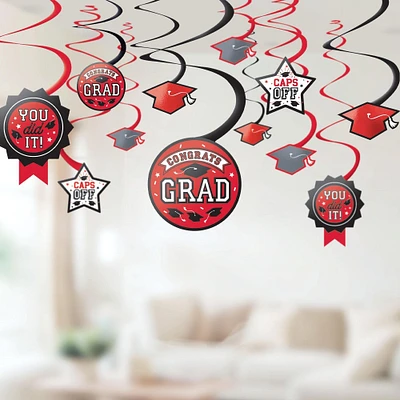 Congrats Grad Graduation Party Kit for 60 Guests