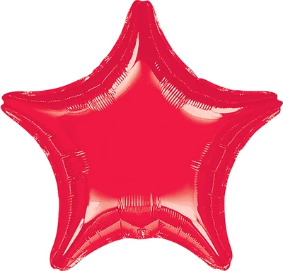 Giant Red Star Balloon, 32in