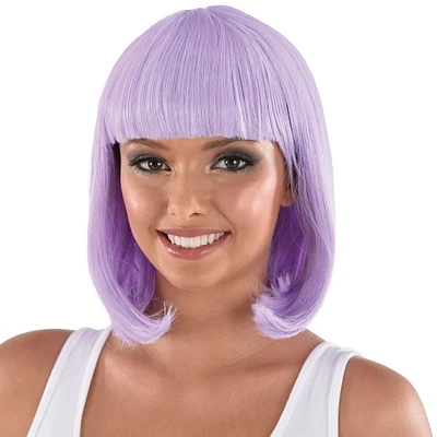 Lavender Long Bob Wig