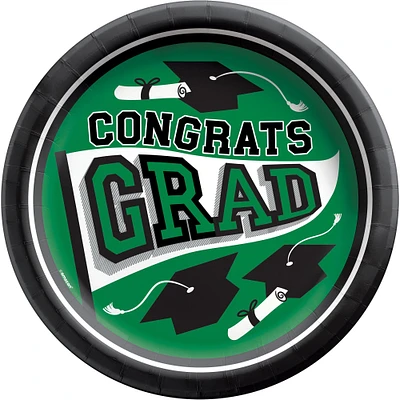 Congrats Grad Paper Lunch Plates, 8.5in, 20ct