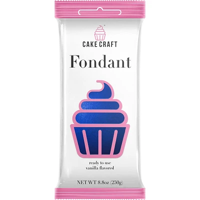 Cake Craft Royal Blue Vanilla-Flavored Fondant, 8.8oz