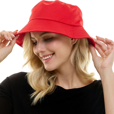 Classic Red Bucket Hat