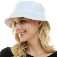 Classic White Bucket Hat