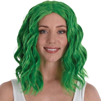Festive Green Body Wave Wig