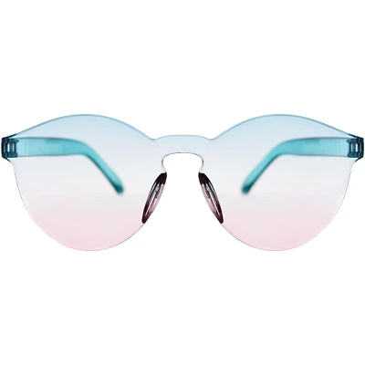 Frameless Pastel Ombre Glasses