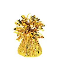 Sparkling Celebration Birthday Foil Balloon Bouquet with Balloon Weight, 10pc