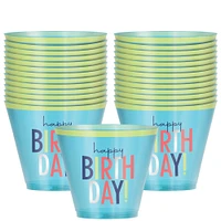 Modern Birthday Tableware Kit for Guests