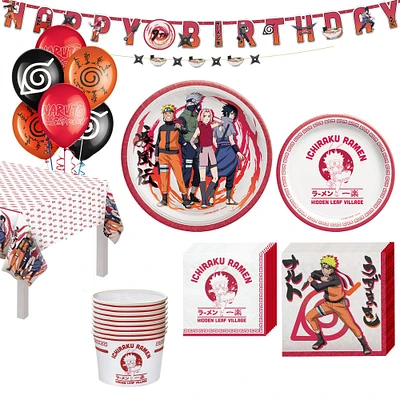 Naruto Shippuden Tableware Kit for Guests