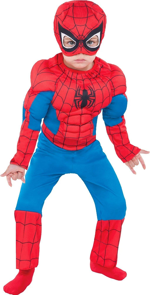 Toddlers' Spider-Man Deluxe Muscle Costume