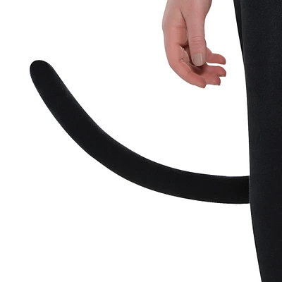 Adult Zipster Black Cat One Piece Costume Plus Size