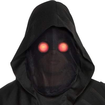 Mens Light-Up Glaring Grim Reaper Costume