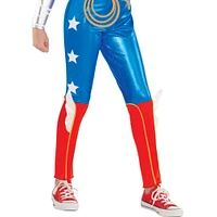 Girls Wonder Woman Jumpsuit Costume - DC Super Hero Girls