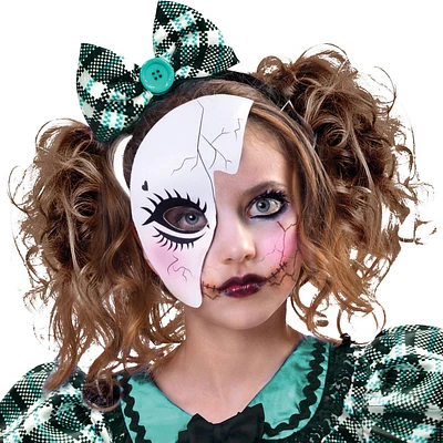 Girls Dark Doll Costume