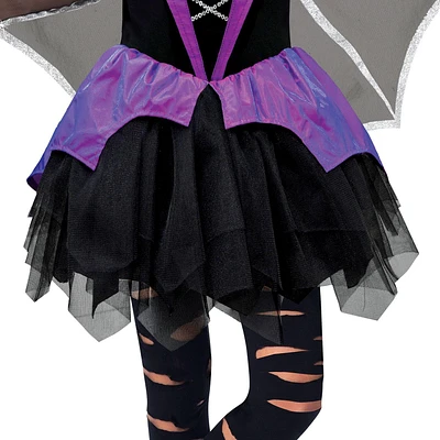 Girls Miss Batiness Vampire Costume