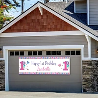 Custom Sweet Birthday Girl Horizontal Banner