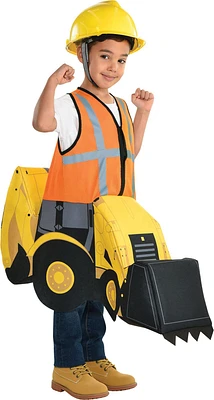 Kids' Construction Digger Ride-On Costume