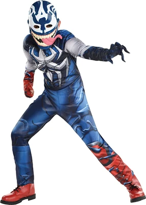 Child Venomized Captain America Muscle Costume
