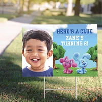 Custom Blue's Clues & You! Plastic Photo Yard Sign