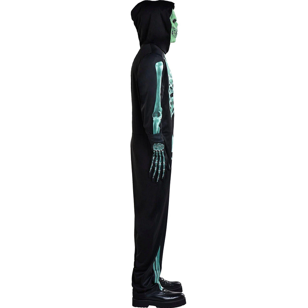 Adult Glow-in-the-Dark Skeleton Costume