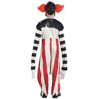 Kids' Creepy Long Armed Clown Illusion Costume