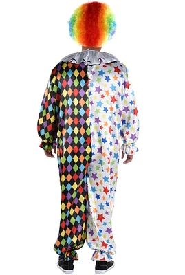 Adult Friendly Clown Plus Size Costume