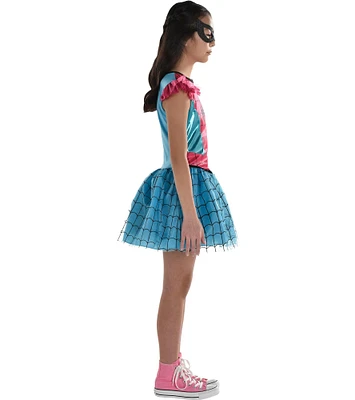 Kids' Pink & Blue Spider-Girl Costume