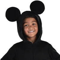 Kids' Classic Mickey Mouse One Piece Zipster Costume