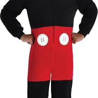 Kids' Classic Mickey Mouse One Piece Zipster Costume