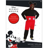 Adult Mickey Mouse Plus Size Sweatsuit Costume - Disney