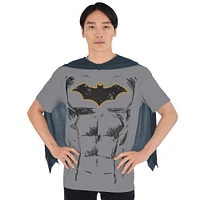 Adult Batman Costume T-Shirt with Cape