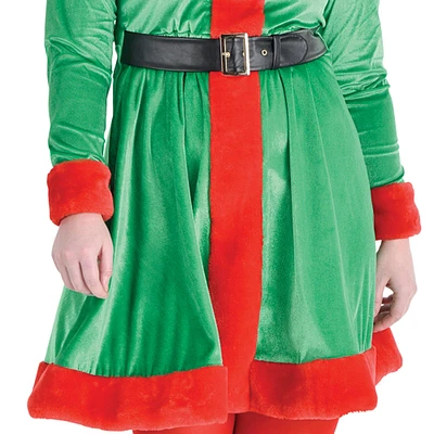 Adult North Pole Gal Elf Plus Size Costume