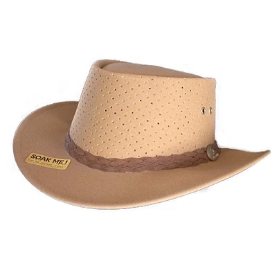 Aussie Chiller Bushie Perforated Hat- Blonde