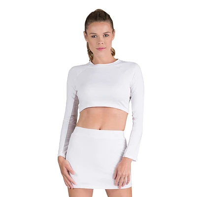 Sasha Long Sleeve Crop Top