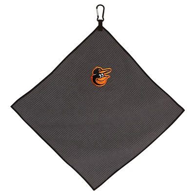 Team Effort Baltimore Orioles 15" x 15" Grey Microfiber Towel