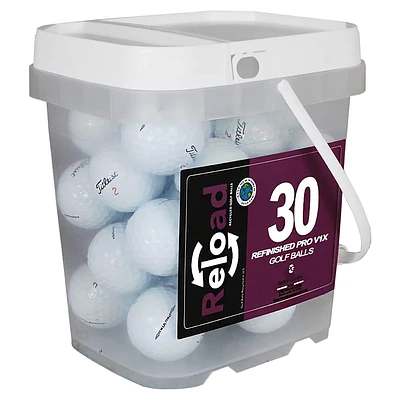 Recycled Pro-Line Assorted Golf Balls 30-Pack