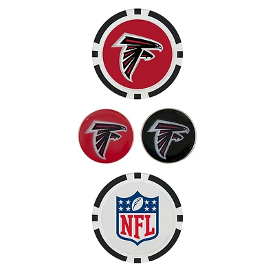 Team Effort Atlanta Falcons Ball Marker Set