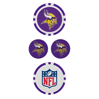 Team Effort Minnesota Vikings Ball Marker Set