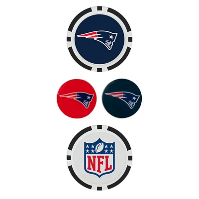 Team Effort New England Patriots Ball Marker Set