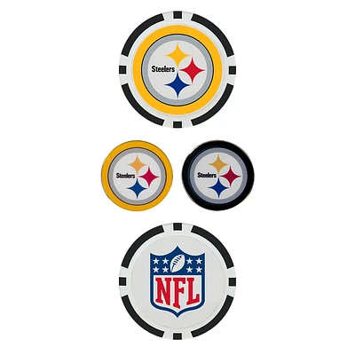 Team Effort Pittsburgh Steelers Ball Marker Set