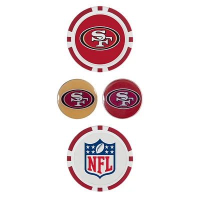 Team Effort San Francisco 49ers Ball Marker Set