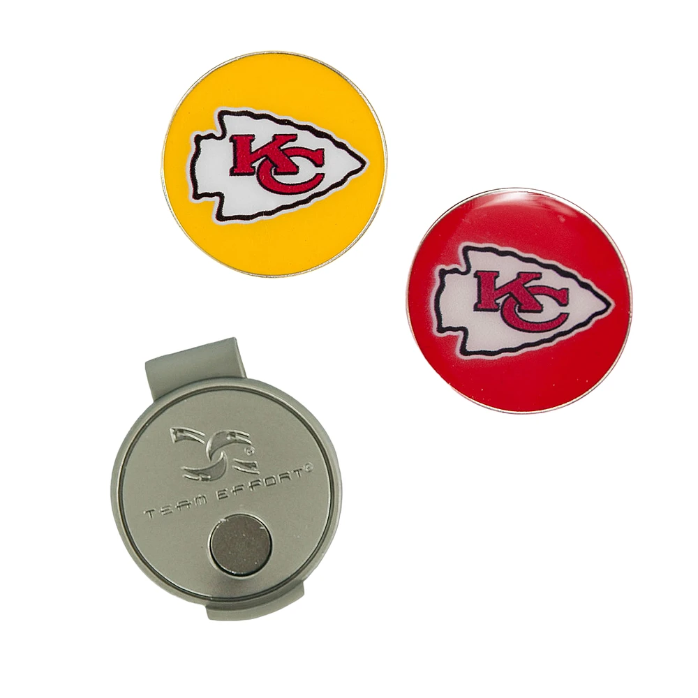 Team Effort Kansas City Chiefs Hat Clip & Ball Marker