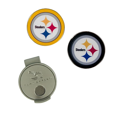 Team Effort Pittsburgh Steelers Hat Clip & Ball Marker