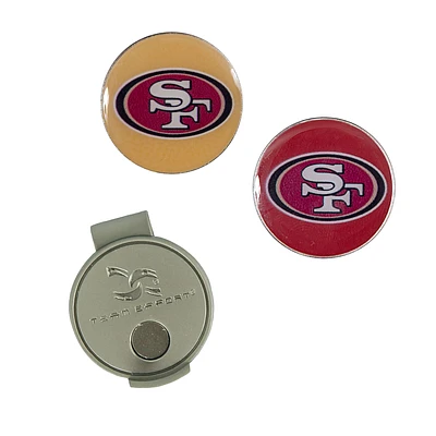 Team Effort San Francisco 49ers Hat Clip & Ball Marker