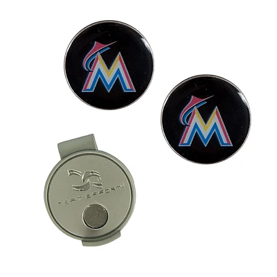 Team Effort Miami Marlins Hat Clip