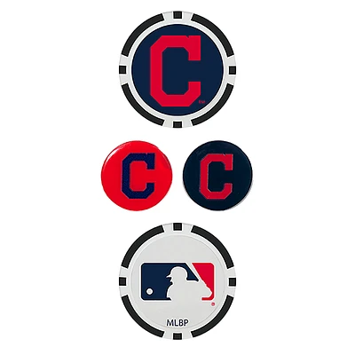 Team Effort Cleveland Indians Ball Marker Set