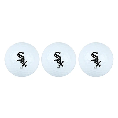 Team Effort Chicago White Sox Golf Ball 3 Pack