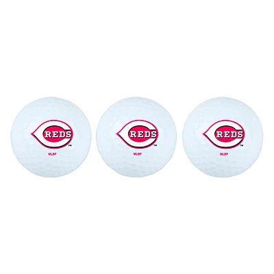 Team Effort Cincinnati Reds Golf Ball 3 Pack