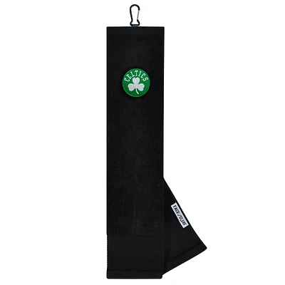 Team Effort Boston Celtics Face/Club Tri-Fold Embroidered Towel